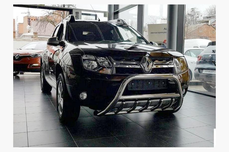 Dacia Duster 2008-2018 Pałąk przedni bez napisu WT003 (stal nierdzewna) Zdjęcia 9