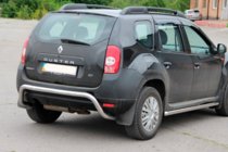 Dacia Duster 2008-2018 Tylna belka uchwyt (stal nierdzewna) zdjęcia 1