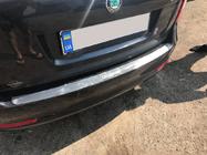 Skoda Octavia II A5 2010-2013 Nakładka na tylny zderzak Nataniko (stal nierdzewna) Liftback zdjęcia 3