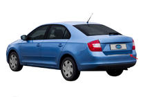 Skoda Rapid 2012-2019 Nakładka na tylny zderzak OmsaLine (Sedan, Stal Nierdzewna) zdjęcia 2