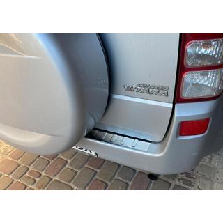 Nakładka na tylny zderzak Carmos (stal nierdzewna) Suzuki Grand Vitara 2005-2017 zdjęcia 4