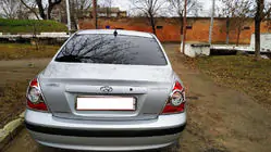Hyundai Elantra (XD) 2000-2011 Chromowane Nakladki na Lampy Tylne (2 szt, plastik) zdjęcia 6