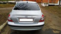 Hyundai Elantra (XD) 2000-2011 Chromowane Nakladki na Lampy Tylne (2 szt, plastik) zdjęcia 1