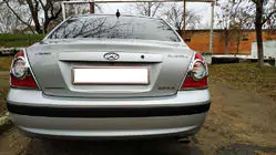 Hyundai Elantra (XD) 2000-2011 Chromowane Nakladki na Lampy Tylne (2 szt, plastik) zdjęcia 7