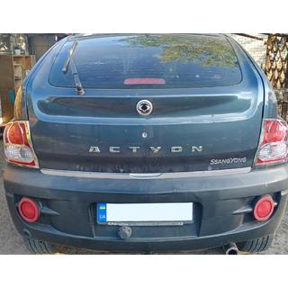 Chromowane Nakladki na Lampy Tylne (2 szt, plastik) SsangYong Action 2005-2018 zdjęcia 2