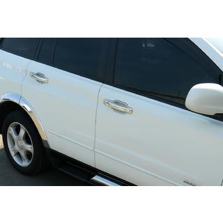 Chromowane Nakładki na Klamek (4 szt, plastik) SsangYong Kyron 2005-2014 zdjęcia 3