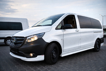 Mercedes Vito/V-class W447 2014- Tuning dokładka przedniego zderzaka (do malowania) zdjęcia 2
