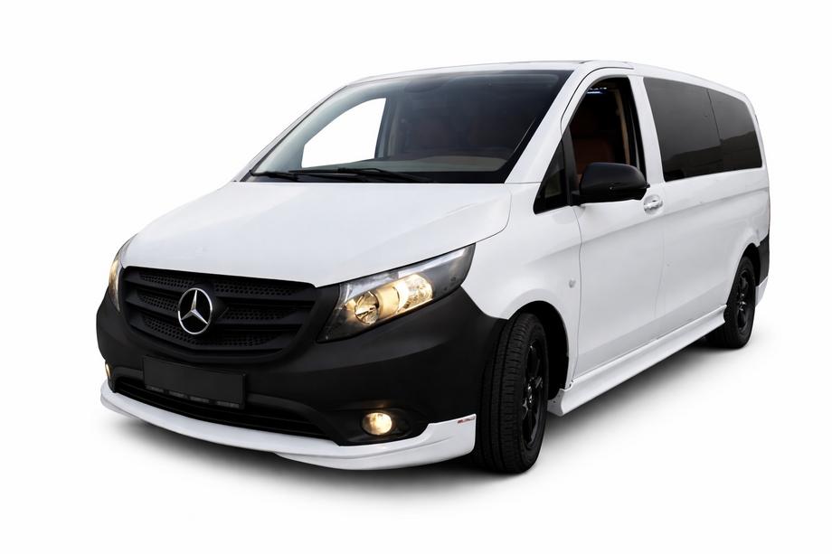 Mercedes Vito/V-class W447 2014- Tuning dokładka przedniego zderzaka (do malowania) Image