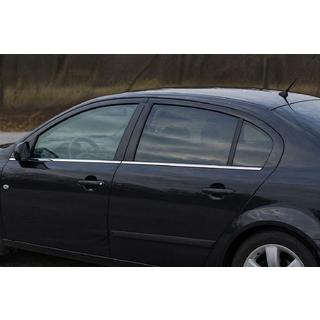 Listwy ozdobne okien nierdzewne (4 szt)