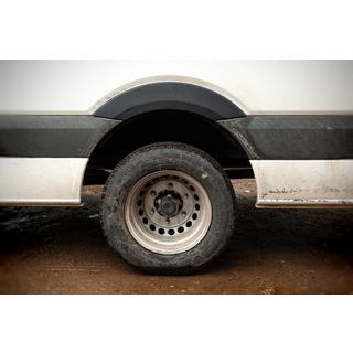 Szerokie nakładki na nadkola (4 szt, czarne) Volkswagen Crafter 2006-2016 zdjęcia 2