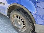 Volkswagen Caddy 2004-2010 Nakładki na nadkola (czarny mat) zdjęcia 10