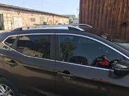 Nissan Qashqai 2014-2021 Relingi Dachowe Skyport GREY zdjęcia 6
