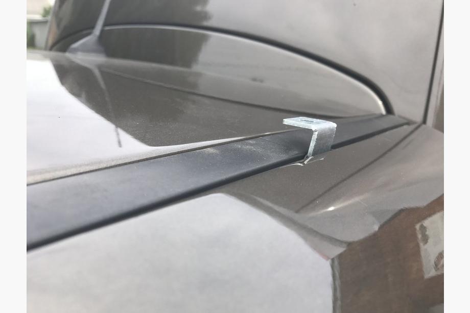 Nissan Qashqai 2014-2021 Relingi Dachowe Skyport GREY Zdjęcia 4