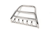 Nissan Pathfinder R51 2005-2014 Wysoki Bullbar QT007 (Stal Nierdzewna) zdjęcia 2