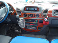 Mercedes Sprinter W901/902/903/904/905 1995–2006 (cdi, 2000-2006) Nakładki na deskę rozdzielczą (Vip-Hartman) Niebieski zdjęcia 4