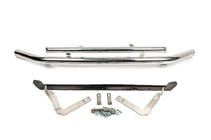 Volkswagen Caddy 2010-2015 Przedni podwójny pałąk 60/48mm nierdzewny zdjęcia 2