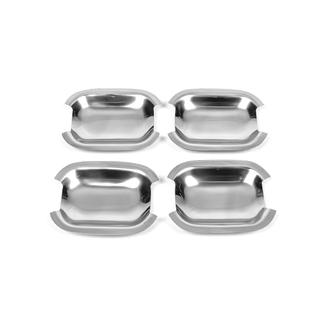 Nakładki pod klamki ze stali nierdzewnej (4 szt) Mercedes E-class W124 1984–1997 zdjęcia 3
