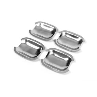 Nakładki pod klamki ze stali nierdzewnej (4 szt) Mercedes E-class W124 1984–1997 zdjęcia 4
