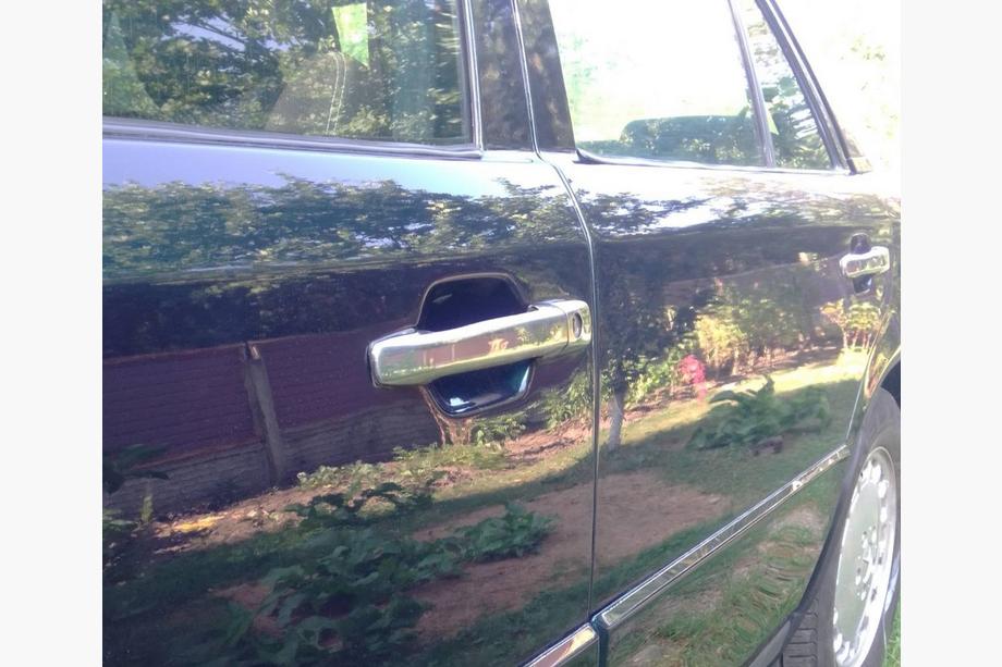 Mercedes E-class W124 1984–1997 Chromowane Nakładki na Klamek Drzwi (4 szt, Stal Nierdzewna) Zdjęcia 6