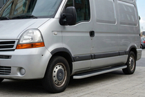 Nissan Interstar 2002-2010 Progi Boczné Tayga (2 szt., Aluminium) zdjęcia 1