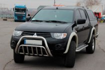Mitsubishi L200 2006-2015 Pałąk Przedni (Stal Nierdzewna) zdjęcia 3