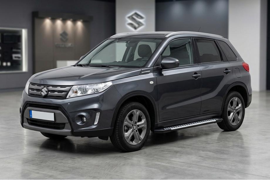 Suzuki Vitara 2015- Progi Boczne Line (2 szt., Aluminium) Image