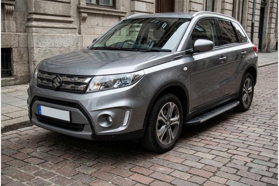 Suzuki Vitara 2015- Progi Boczné Duru (2 szt., Aluminium) Image