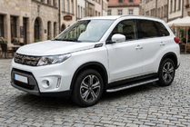 Suzuki Vitara 2015- Progi Boczne Tayga Grey (2 szt., Aluminium) zdjęcia 1