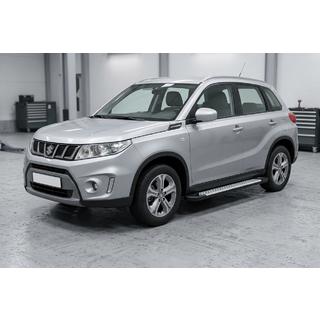Progi boczne Allmond Grey (2 szt., aluminium)