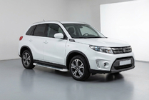 Suzuki Vitara 2015- Progi Boczné Allmond White (2 szt., Aluminium) zdjęcia 1