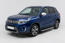 Suzuki Vitara 2015- Progi Boczné Fullmond (2 szt., Aluminium) zdjęcia 1