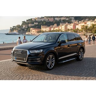Progi Boczné Sunrise (2 szt., Aluminium) Audi Q7 2015–2026 zdjęcia 1