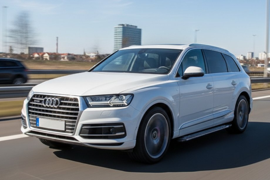 Audi Q7 2015–2026 Progi Boczné Rainbow (2 szt., Aluminium) Image