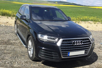 Audi Q7 2015–2026 Progi Boczné Fullmond (2 szt., Aluminium) zdjęcia 3