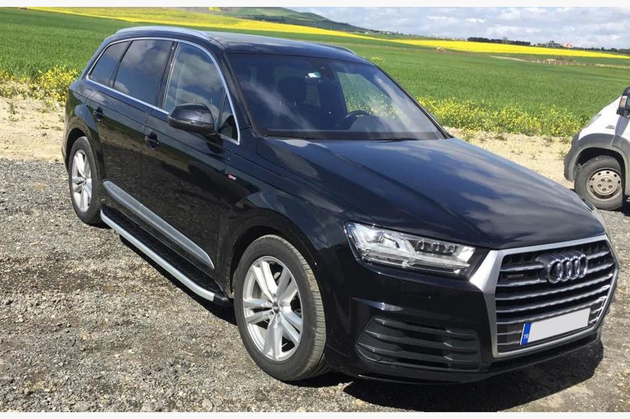 Audi Q7 2015–2026 Progi Boczné Fullmond (2 szt., Aluminium) Image