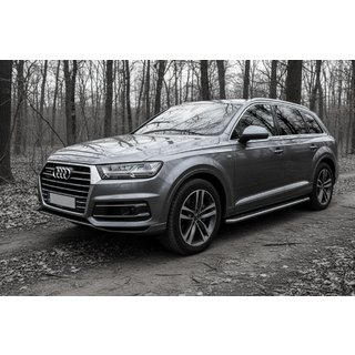 Progi Boczne Maydos V2 (2 szt., Aluminium i Stal Nierdzewna) Audi Q7 2015–2026 zdjęcia 1