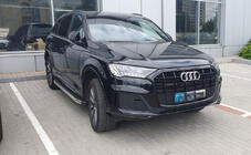 Audi Q7 2015–2026 Progi Boczné BlackLine (2 szt., Aluminium) zdjęcia 4