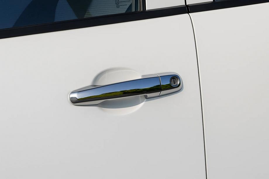 Mitsubishi L200 2006-2015 Nakładki na Klamek Chromowane (4 szt., Stal Nierdzewna) OmsaLine - Włoska Stal Nierdzewna Image