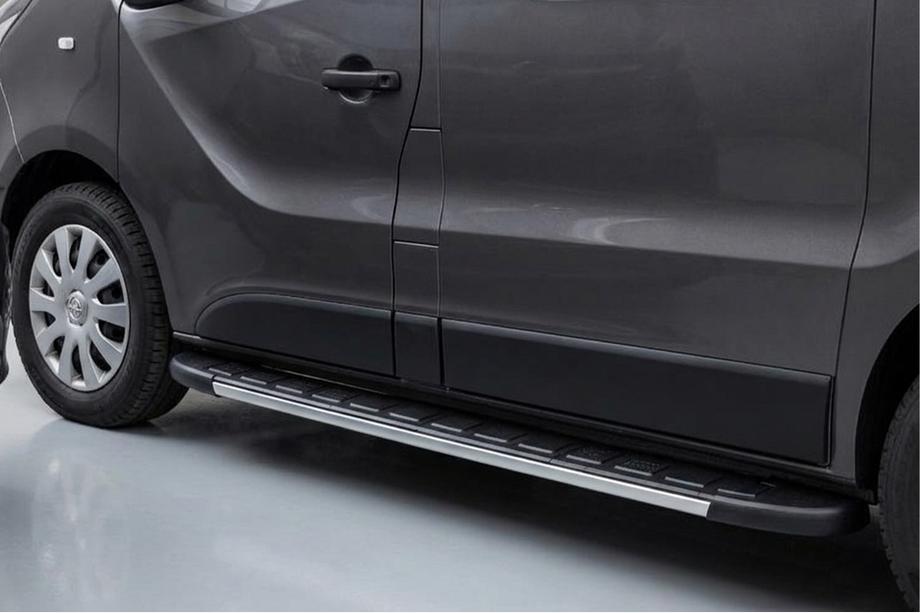 Fiat Talento 2016- Progi Boczné Duru (2 szt., Aluminium) Image