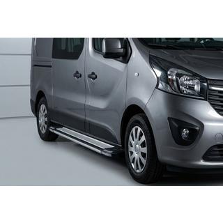 Progi Boczné Rainbow (2 szt., Aluminium) Fiat Talento 2016- zdjęcia 1