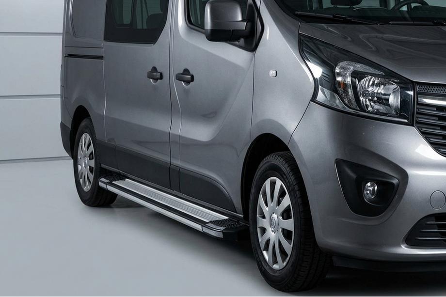 Fiat Talento 2016- Progi Boczné Rainbow (2 szt., Aluminium) Image