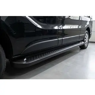 Progi Boczné Allmond Black (2 szt., Aluminium) zdjęcia 1
