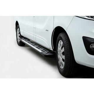 Progi Boczné Sunrise (2 szt., Aluminium) Renault Trafic 2015- zdjęcia 1