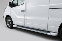 Renault Trafic 2015- Progi Boczné Allmond White (2 szt., Aluminium) zdjęcia 1