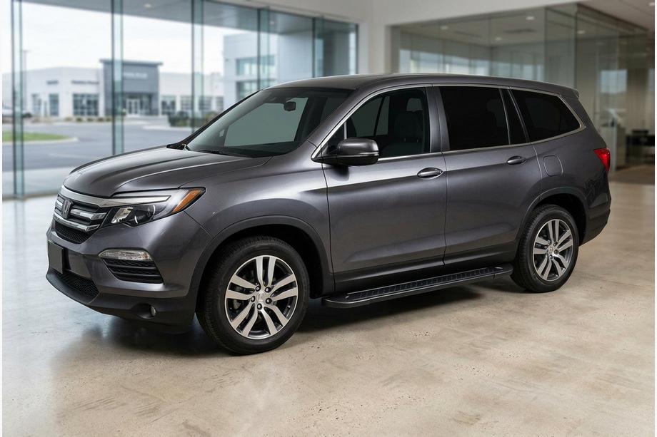Honda Pilot 2015-2022 Progi Boczné Allmond Black (2 szt., Aluminium) Image