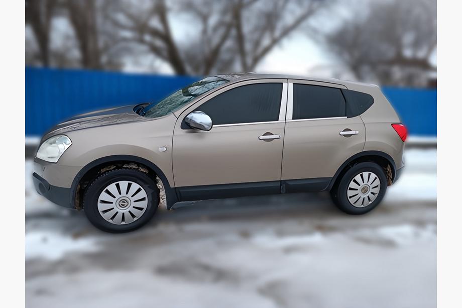 Nissan Qashqai 2007-2010 Chromowane Nakładki na Słupki Drzwi (4 szt, Stal Nierdzewna) Image