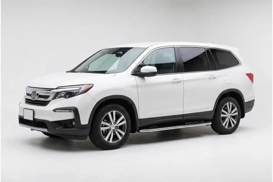 Honda Pilot 2015-2022 Progi Boczne Maydos V1 (2 szt., Aluminium i Stal Nierdzewna) Image