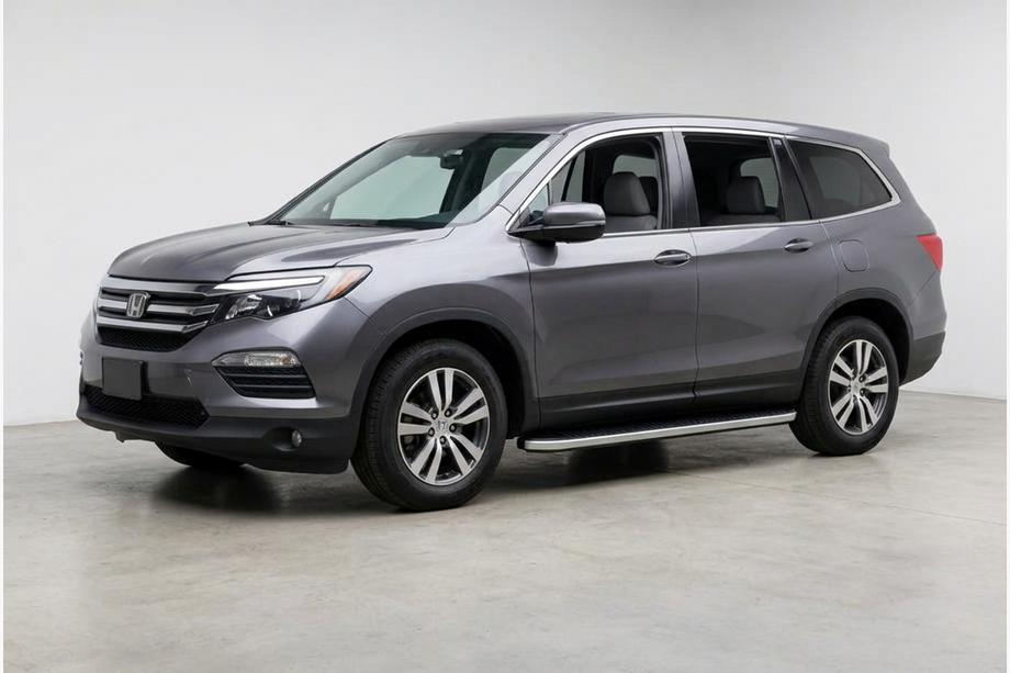 Honda Pilot 2015-2022 Progi Boczne Tayga Grey (2 szt., Aluminium) Image