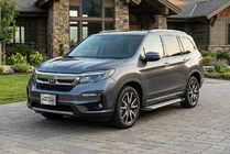 Honda Pilot 2015-2022 Progi boczne Allmond Grey (2 szt., aluminium) zdjęcia 1