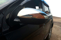 Nissan Qashqai 2007-2010 Nakładki na lusterka (2 szt, Stal Nierdzewna) zdjęcia 5